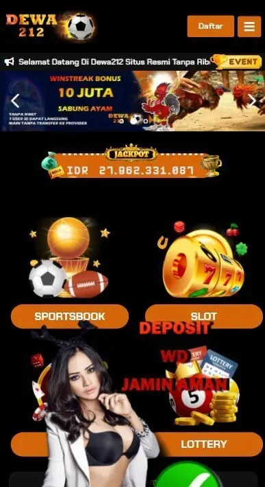 DEWA212: Slot Bonus Garansi Kekalahan 100 Terbaru Tanpa Ribet